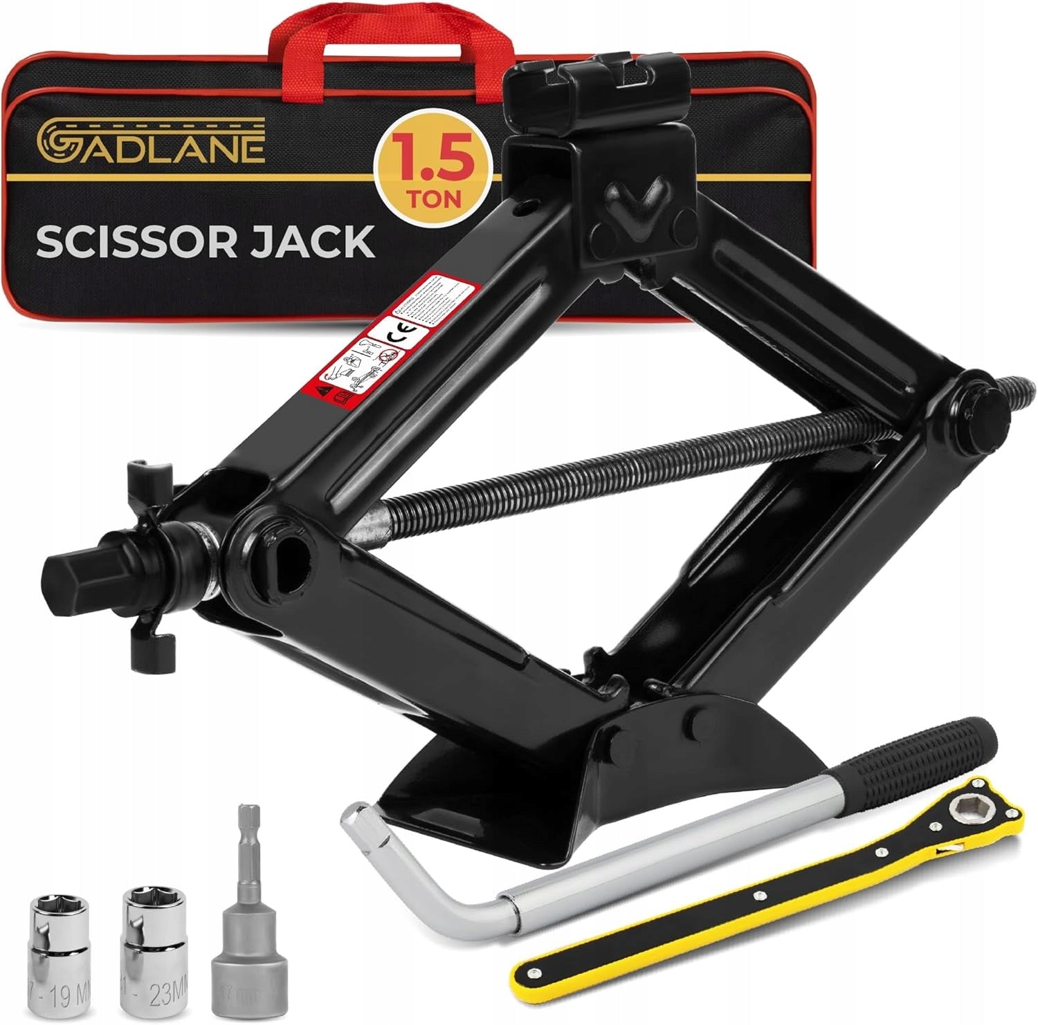 SCISSOR LIFT 1,5T SET FOR CAR KEY RATCHET SET