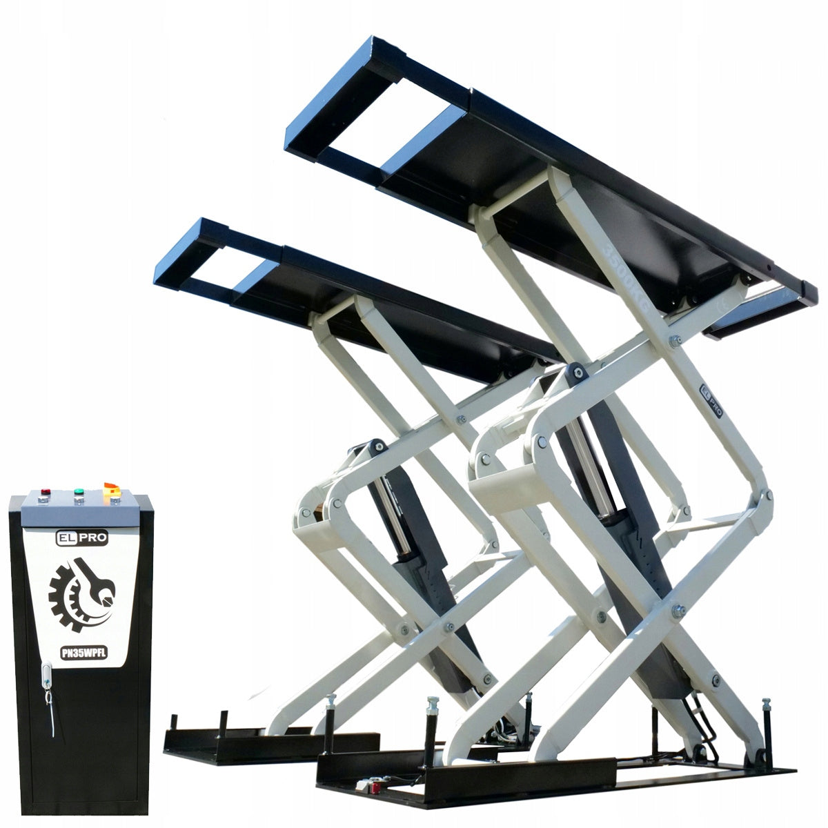 SCISSOR LIFT HIGH FLOORING MOAT ELPRO 3,5t Long 2050mm+oil