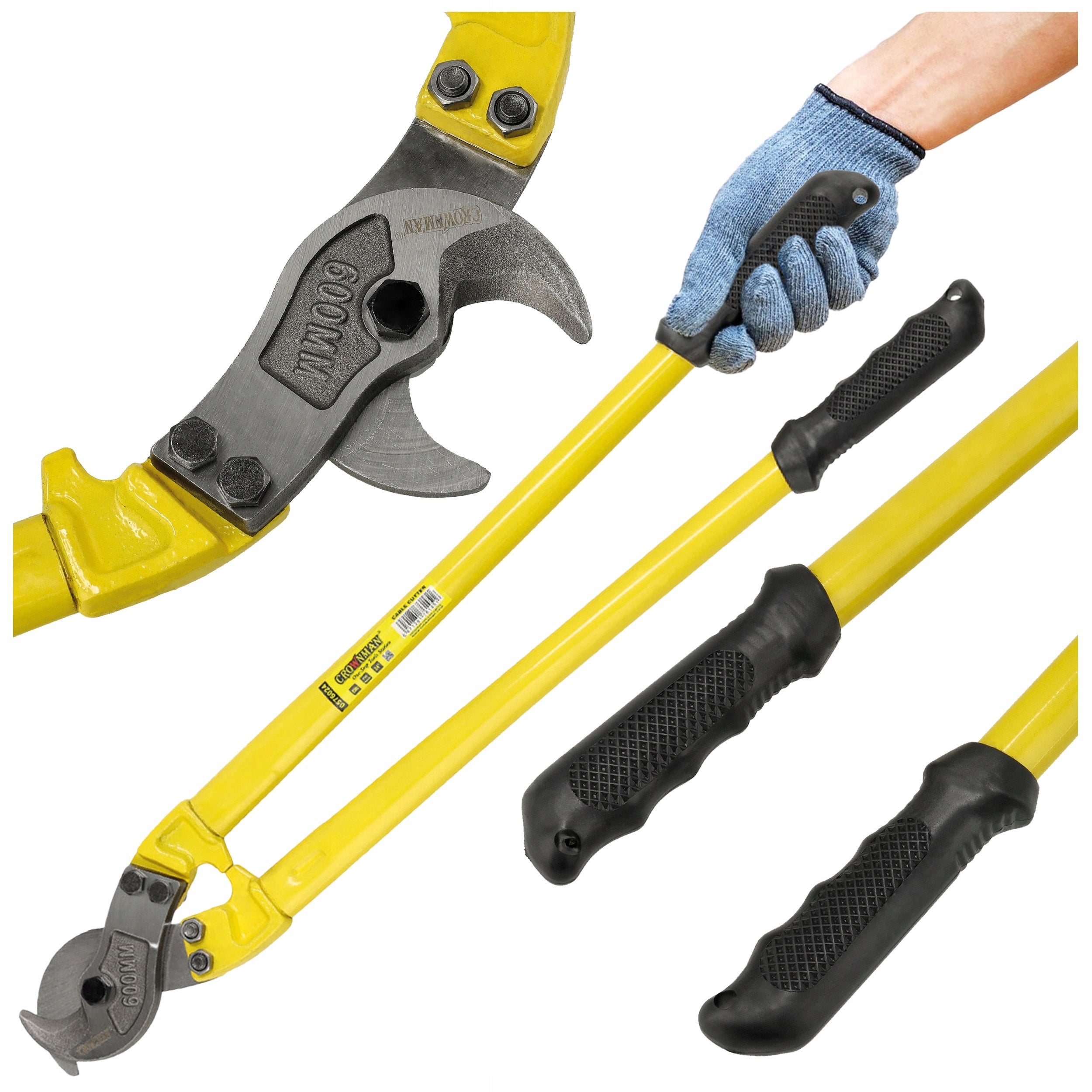 SCISSORS PLIERS CLAMPS FOR CUTTING METAL ROD SCREWS 60cm UNIVERSAL SHARP Packaging status original