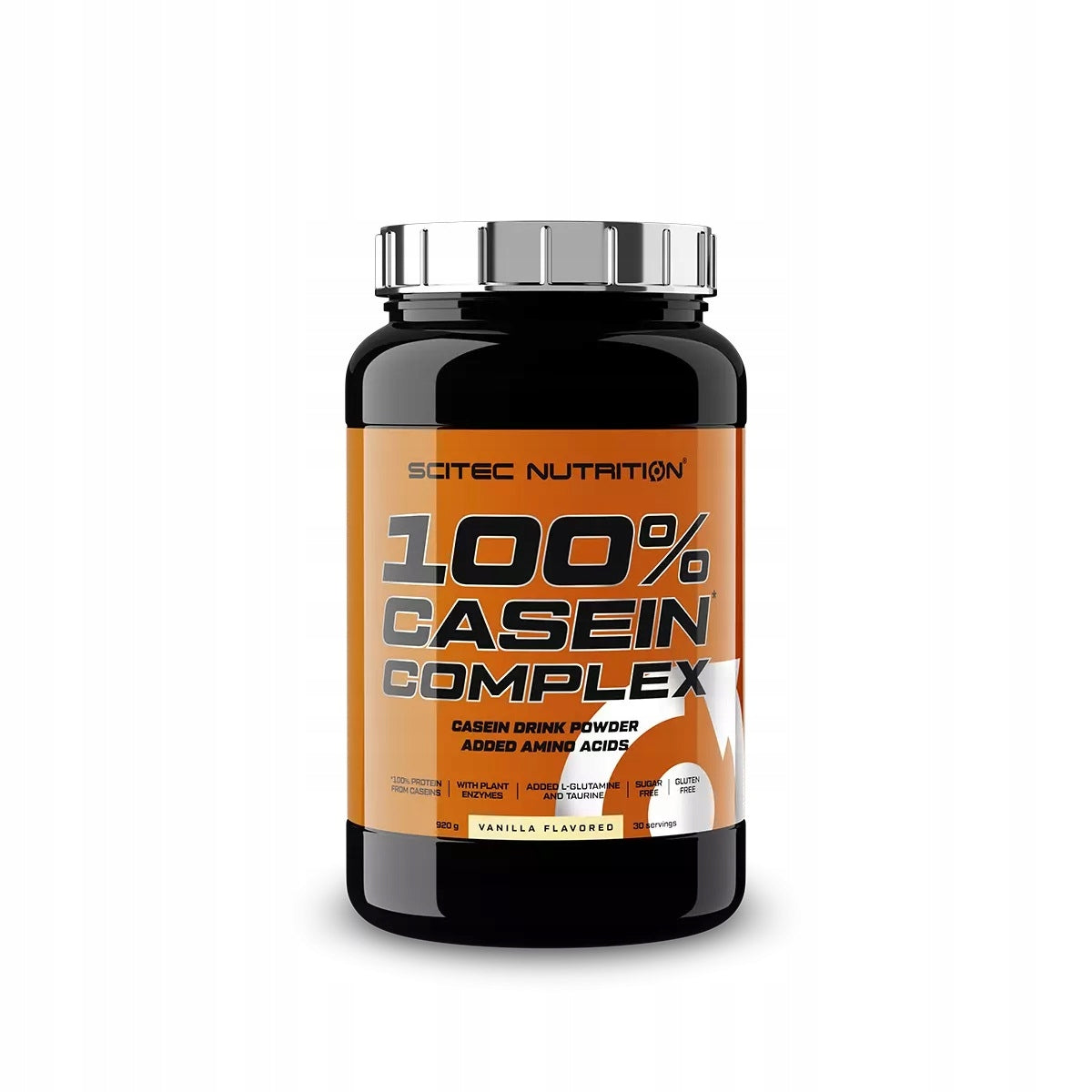SCITEC 100% CASEIN COMPLEX 920G CASEIN VANILLA PROTEIN OVERNIGHT MIX 2 TYPES