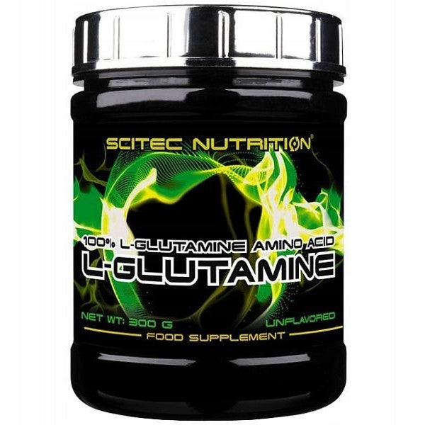 SCITEC 100% L-GLUTAMINE 300 g REGENERATION MUSCLE MASS GROWTH FATIGUE