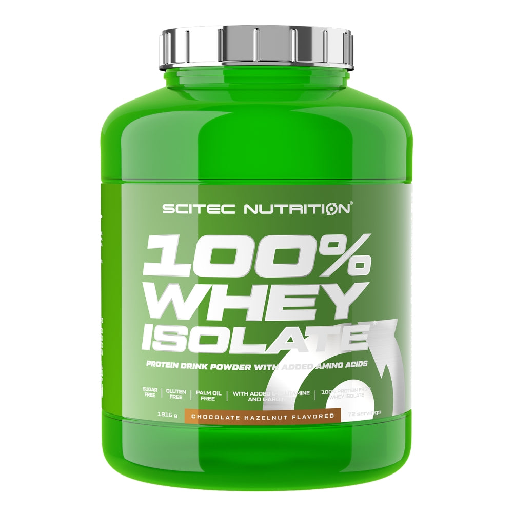 SCITEC 100% WHEY ISOLATE 1816 g ISOLATE PROTEIN WPI INCREASE IN MUSCLE MASS Expiration date at least six months from the date of purchase