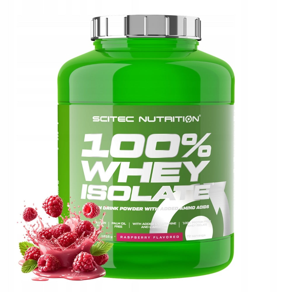 SCITEC 100% WHEY ISOLATE 1816 g ISOLATE PROTEIN WPI INCREASE IN MUSCLE MASS