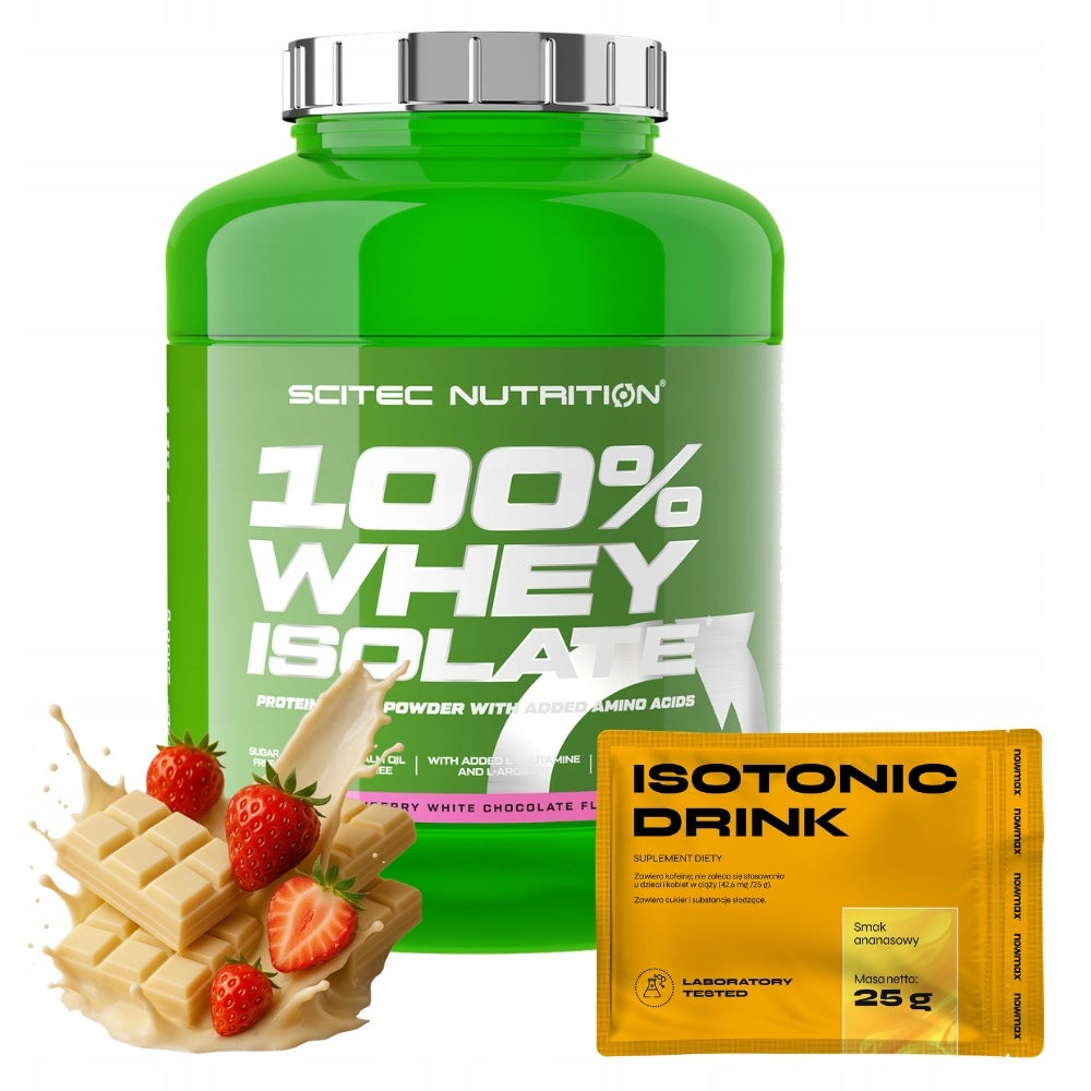 SCITEC 100% WHEY ISOLATE 1816g ISOLATE PROTEIN WPI MUSCLE MASS REGENERATION