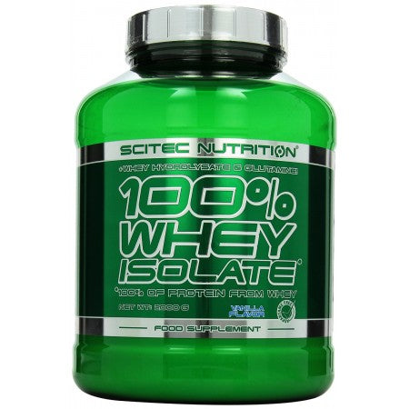 SCITEC 100% WHEY ISOLATE 2000g 2kg Berry Vanilla