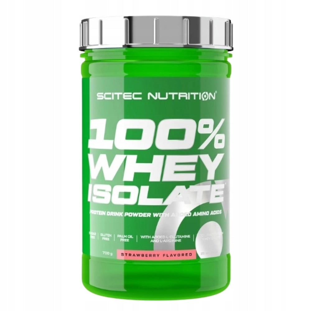 SCITEC 100% WHEY ISOLATE PROTEIN WPI FOR MUSCLE GROWTH AND BUILDING 700 g Expiration date at least six months from the date of purchase