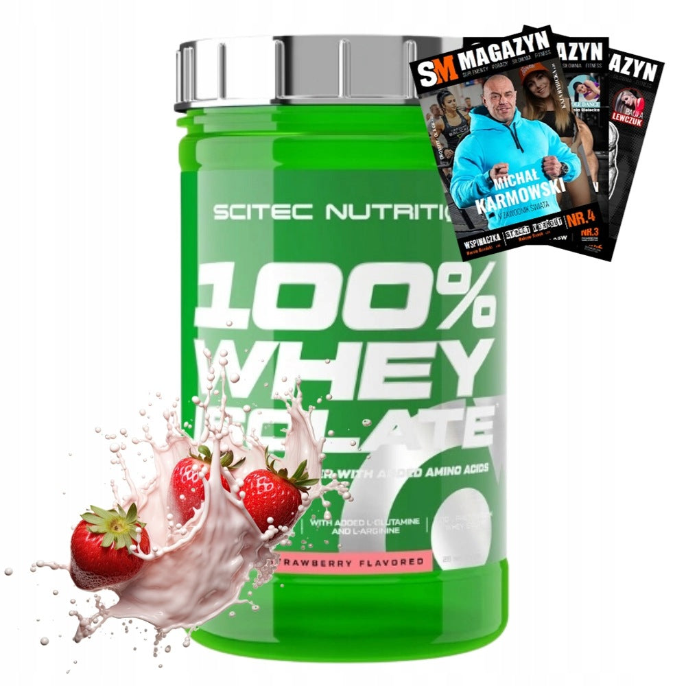 SCITEC 100% WHEY ISOLATE PROTEIN WPI FOR MUSCLE GROWTH AND BUILDING 700 g