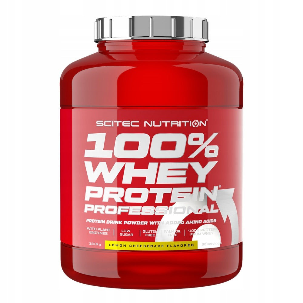 SCITEC 100% WHEY PROTEIN PROFESSIONAL 1816 g PROTEIN Expiration date at least six months from the date of purchase