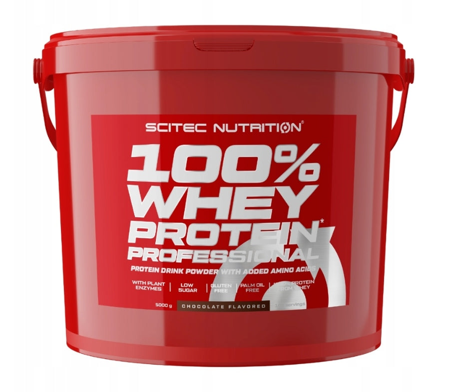 SCITEC 100% WHEY PROTEIN PROFESSIONAL 5KG PROTEIN STRENGTH WEIGHT WPC