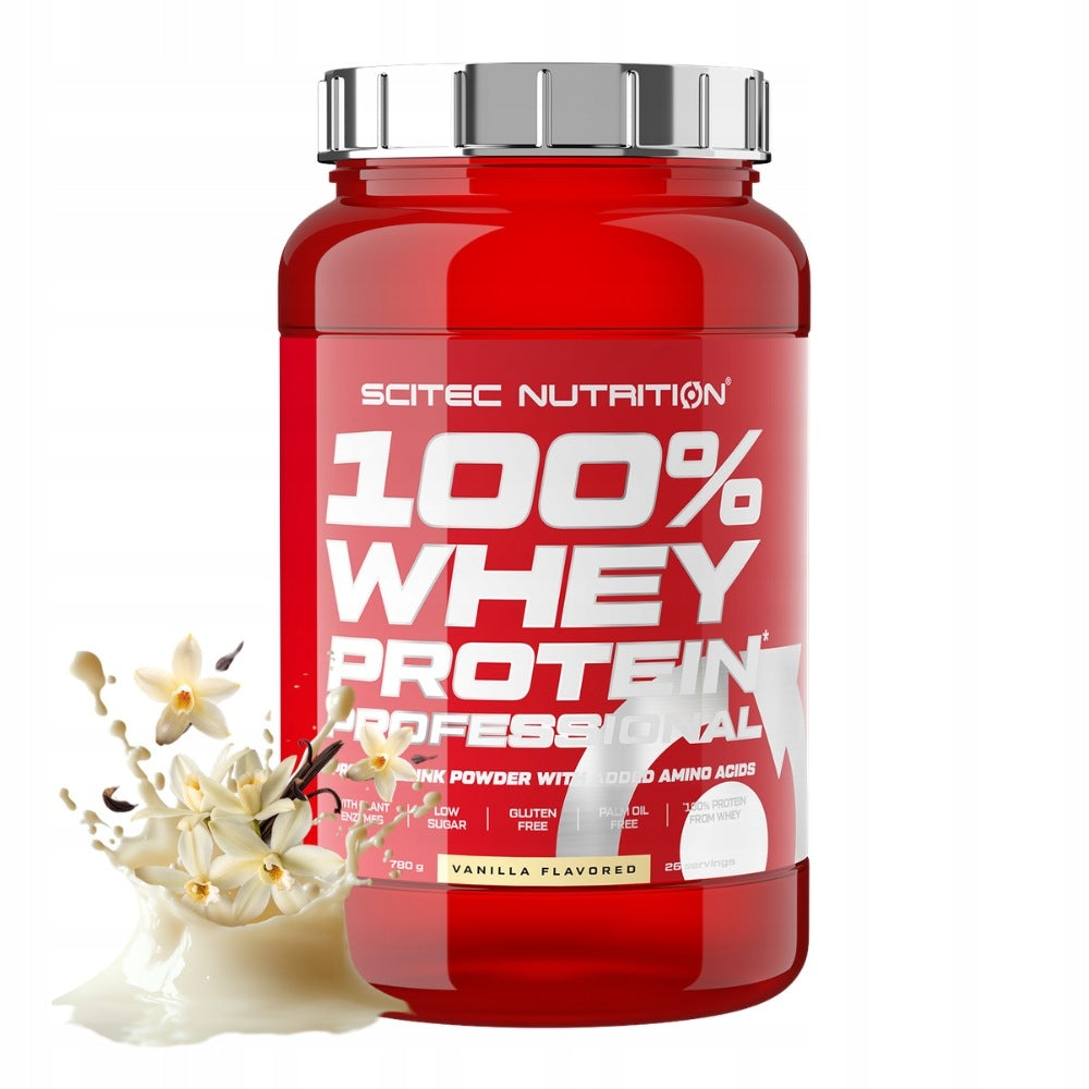 SCITEC 100% WHEY PROTEIN PROFESSIONAL 780 g PROTEIN SUPPLEMENT ISOLATE WPC