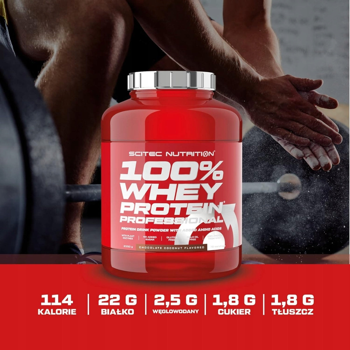 SCITEC 100% WHEY PROTEIN PROFESSIONAL 920g VANILLA BERRY Manufacturer code 100% Whey Protein Professional