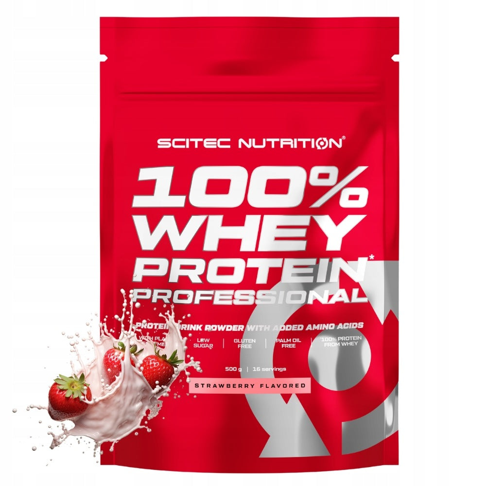 SCITEC 100% WHEY PROTEIN PROFESSIONAL PROTEIN SUPPLEMENT FOR MUSCLES MASS 500g