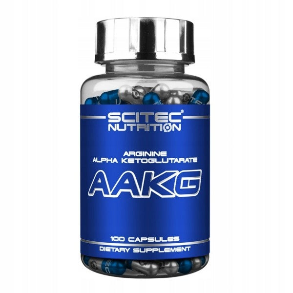 SCITEC AAKG 100 CAPSULES ARGININE PRECURSOR NO MUSCLE GROWTH Expiration date at least 1 year from the date of purchase