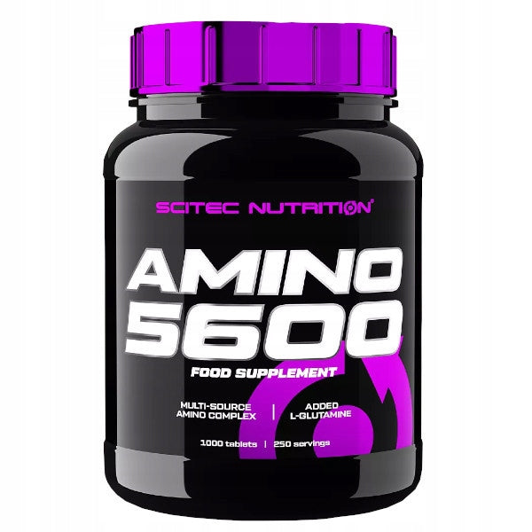 SCITEC AMINO 5600 AMINO ACIDS ENERGY POWER MUSCLES STRENGTH 1000 tabl Expiration date at least six months from the date of purchase