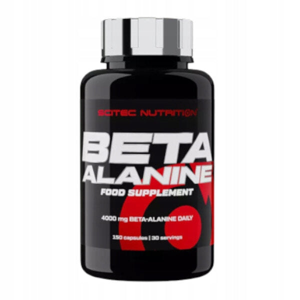 SCITEC BETA-ALANINE 150 kaps ENERGY STIMULATION STRENGTH ENDURANCE Expiration date at least six months from the date of purchase