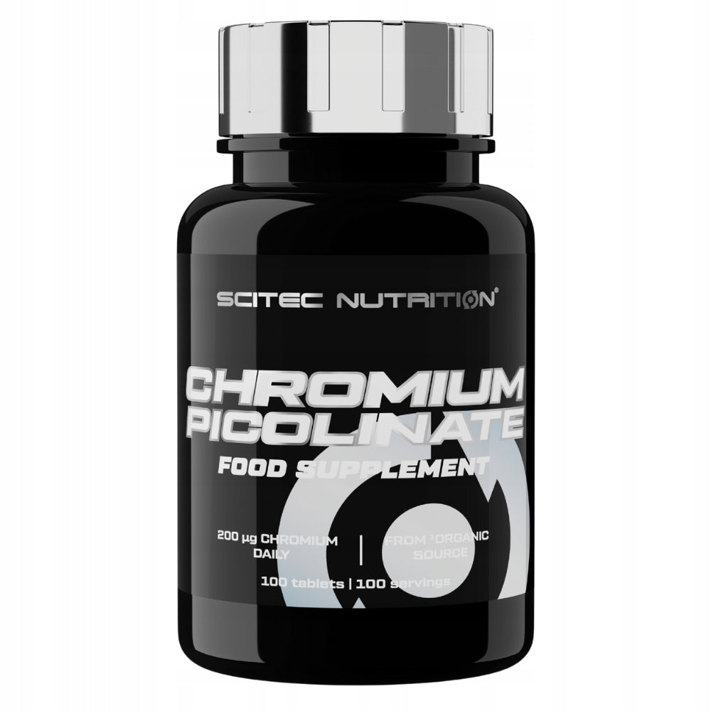 SCITEC CHROMIUM PICOLINATE 100 tab APPETITE CHROMIUM CHOLESTEROL REGULATION