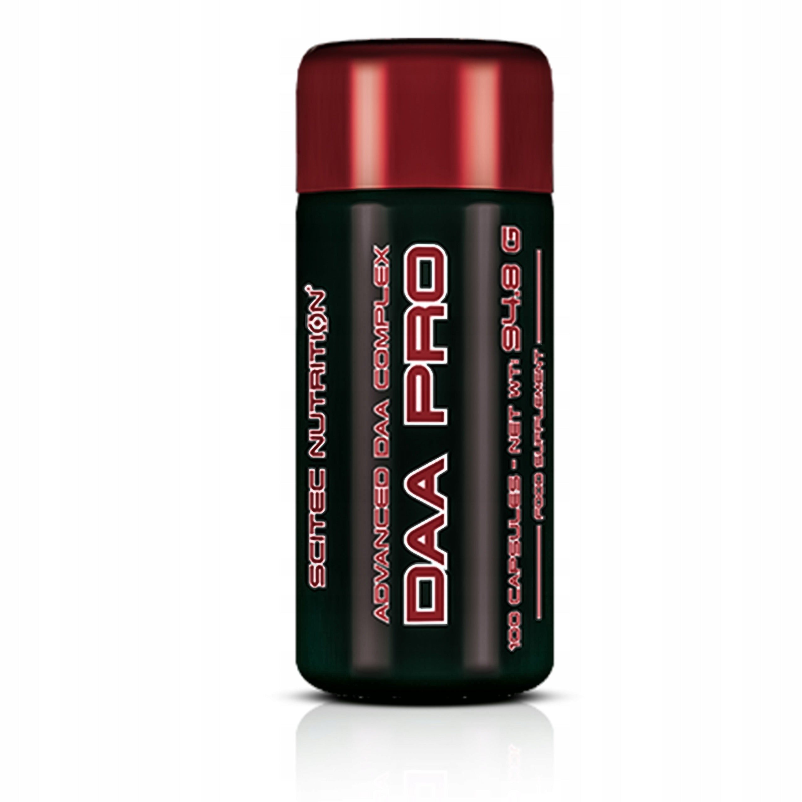 SCITEC DAA PRO - 100 CAPSULES BLACK EDITION TESTOSTERONE LIBIDO REGENERATION Expiration date at least 1 year from the date of purchase