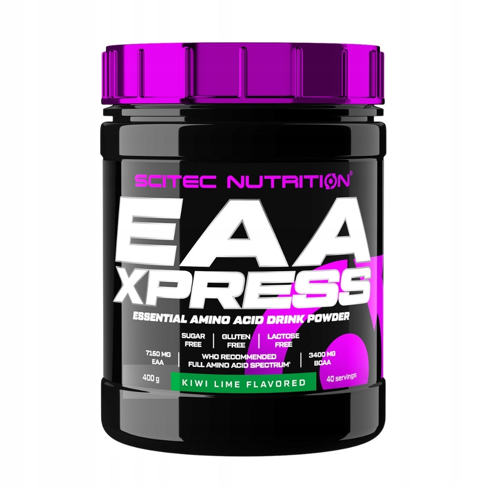 SCITEC EAA XPRESS 400G – ESSENTIAL AMINO ACIDS FOR YOUR WORKOUT! Packaging status original