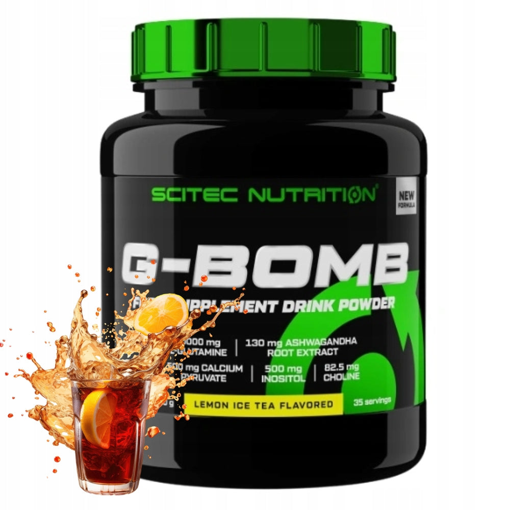 SCITEC G-BOMB 500 g AMINO ACIDS GLUTAMINE REGENERATION MUSCLE FATIGUE STRENGTH