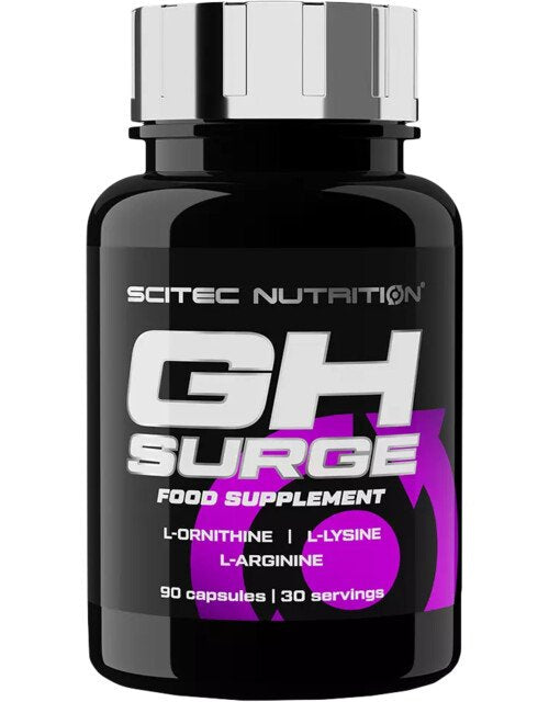 SCITEC GH SURGE 90 KAPS ARGININE GROWTH HORMONE Expiration date at least 1 year from the date of purchase