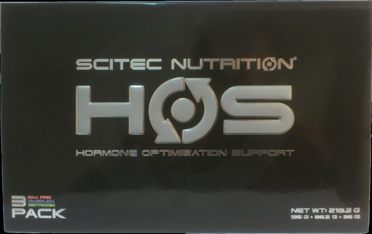 SCITEC H.O.S. TRIO PACK BLACK EDITION HORMONAL SUPPORT TESTOSTERONE