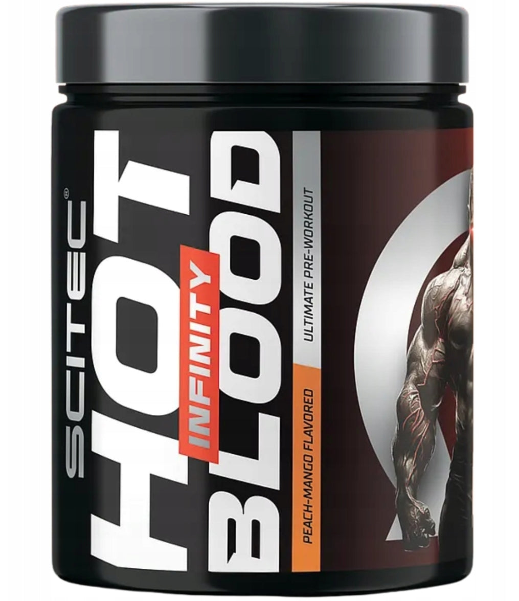 SCITEC HOT BLOOD INFINITY 350g CITRULLINE TAURINE BETA ALANINE VITAMIN B6