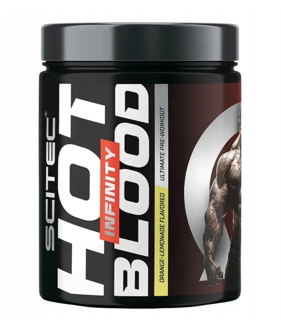 SCITEC HOT BLOOD INFINITY 350g PRE-WORKOUT TAURINE LEMON CREATINE