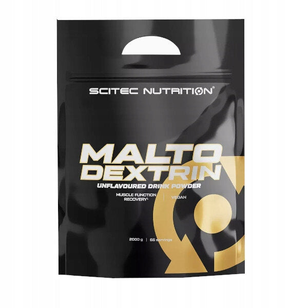 SCITEC MALTODEXTRIN HIGH CARBOHYDRATE POWDER REGENERATION AND STRENGTH 2000 g Expiration date at least six months from the date of purchase