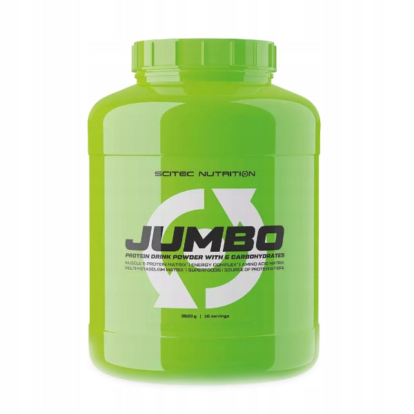 SCITEC NUTRITION JUMBO PROTEIN CARBON GAINER 3520 g FLAVOUR: VANILLA EAN (GTIN) 5999100024786