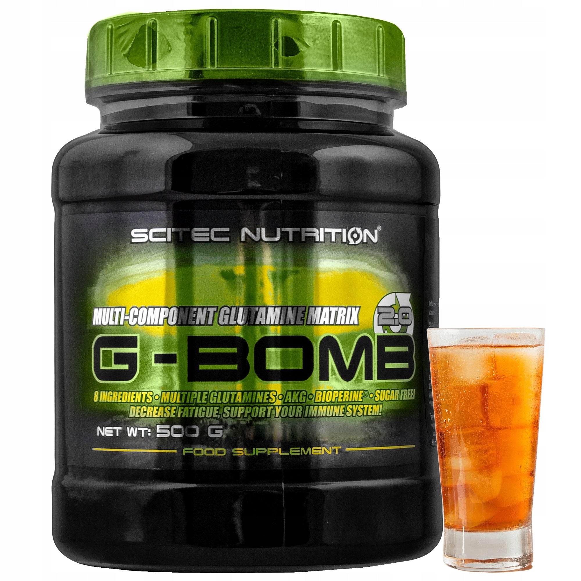 SCITEC Nutrition G - BOMB 500g Ice Tea GLUTAMINE Manufacturer code 584