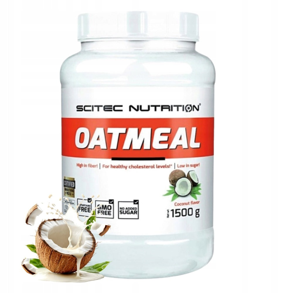 SCITEC OATMEAL 1500g MUSCLE MASS STRENGTH REGENERATION PROTEIN ENDURANCE