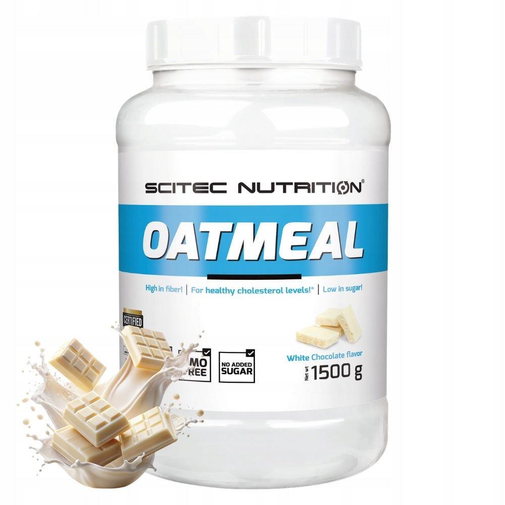 SCITEC OATMEAL 1500g OATMEAL WITHOUT SUGAR WPC