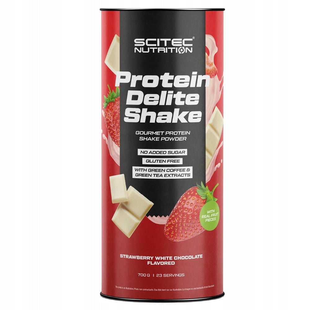 SCITEC PROTEIN DELITE SHAKE PROTEIN SUPPLEMENT FOR MUSCLE GROWTH 700 g Expiration date at least six months from the date of purchase