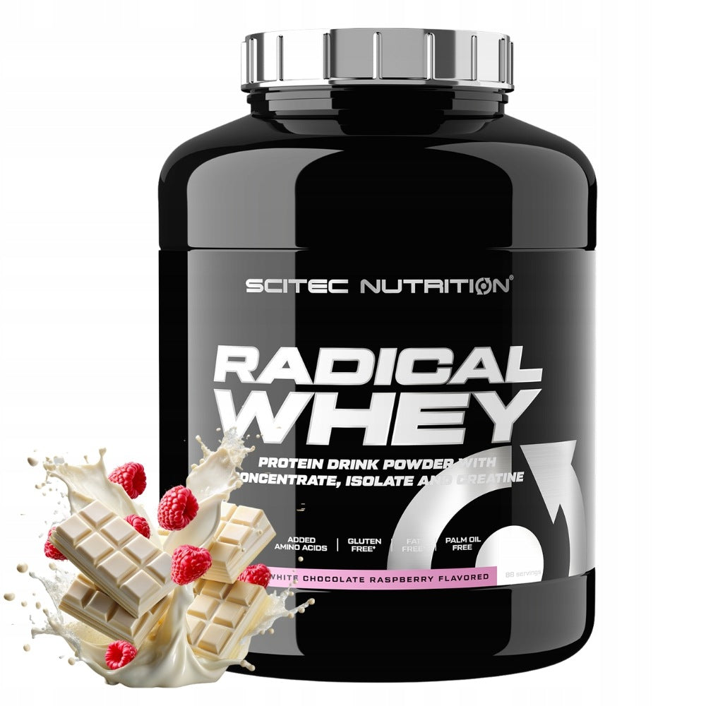 SCITEC RADICAL WHEY 2000g - Muscle Mass, Creatine Monohydrate, WPC, WPI