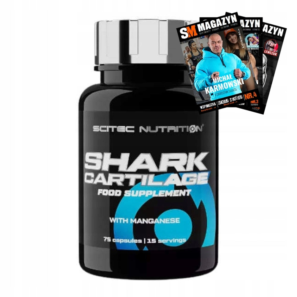 SCITEC SHARK CARTILAGE 75 kaps SHARK CARTILAGE COMPLEX FOR JOINTS AND BONES