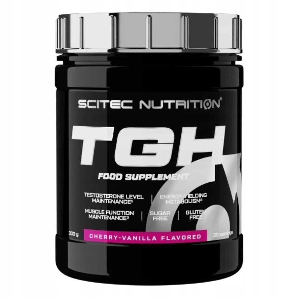 SCITEC T/GH 300 g TESTOSTERONE BOOSTER STRENGTH ENDURANCE MUSCLE MASS Expiration date at least six months from the date of purchase