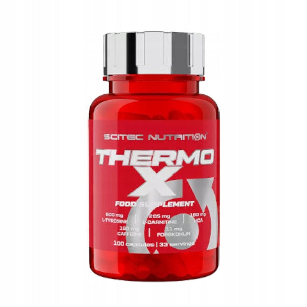 SCITEC THERMO X 100 KAP BURNER HCA CARNITINE Expiration date at least six months from the date of purchase