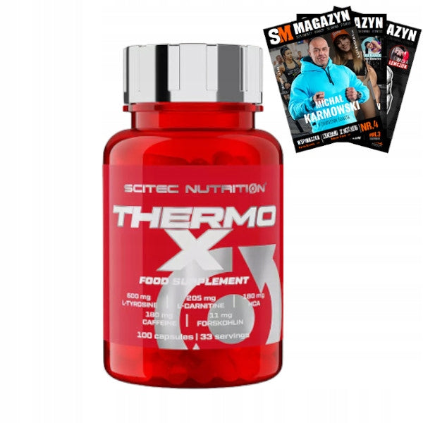 SCITEC THERMO X 100 KAP BURNER HCA CARNITINE