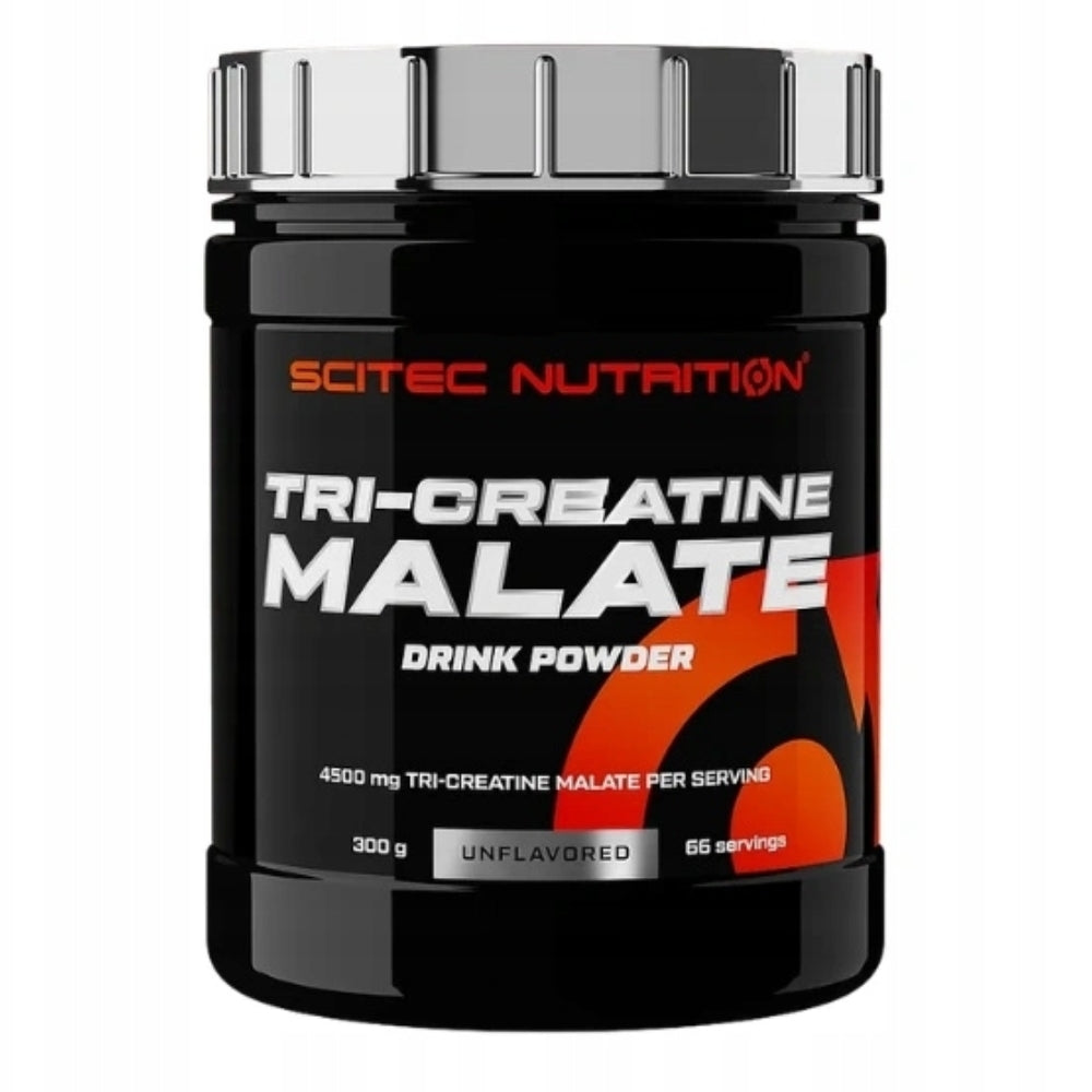 SCITEC TRI-CREATINE MALATE 300 g CREATINE PERFORMANCE STRENGTH ENERGY STIMULATION Expiration date at least six months from the date of purchase