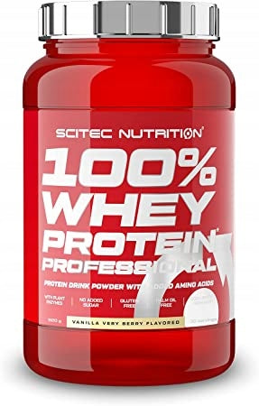 SCITEC WHEY PROTEIN PROFESSIONAL 920G PROTEIN BANANA MIX WPI WPC TASTY