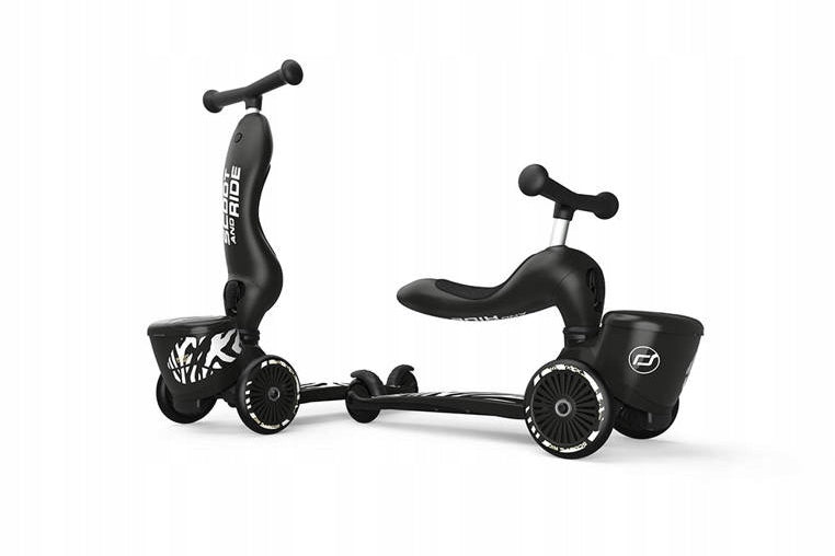 SCOOT AND RIDE HIGHWAYKICK 1 LIFESTYLE SCOOTER RIDER 2IN1 ZEBRA Brand Scoot and Ride