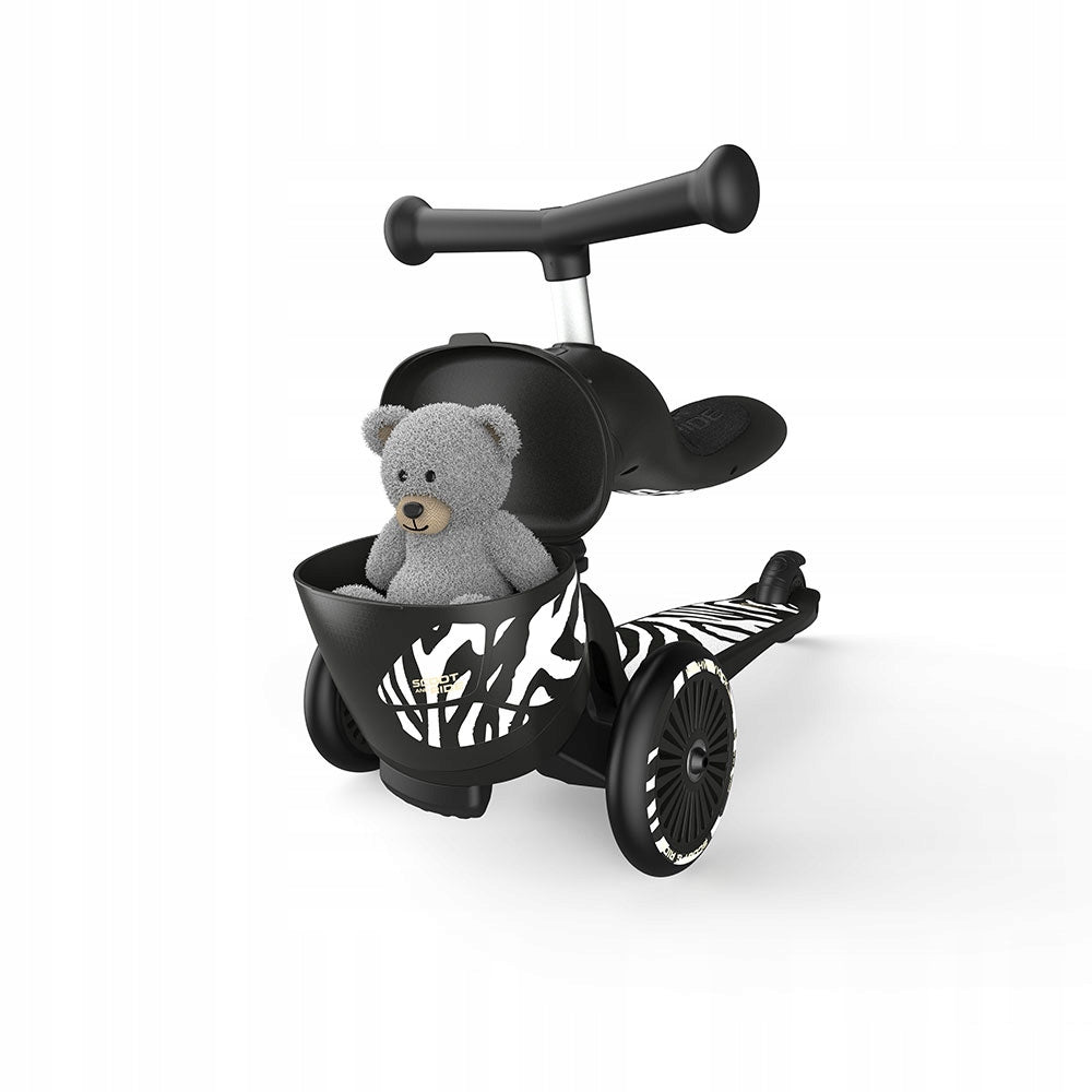 SCOOT AND RIDE HIGHWAYKICK 1 LIFESTYLE SCOOTER RIDER 2IN1 ZEBRA Number of wheels 3