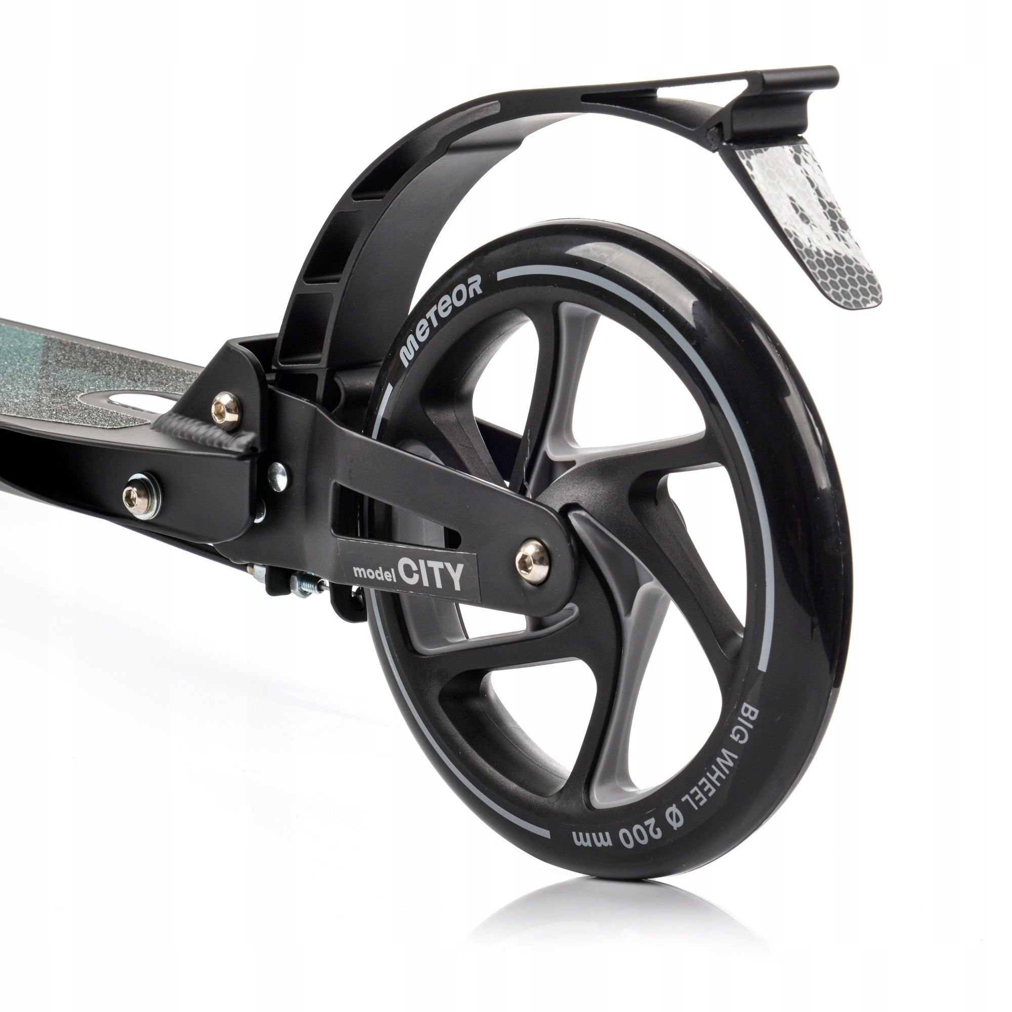 SCOOTER ADJUSTABLE METEOR CITY HAMBURG shock absorbers foot two brakes Brand Meteor