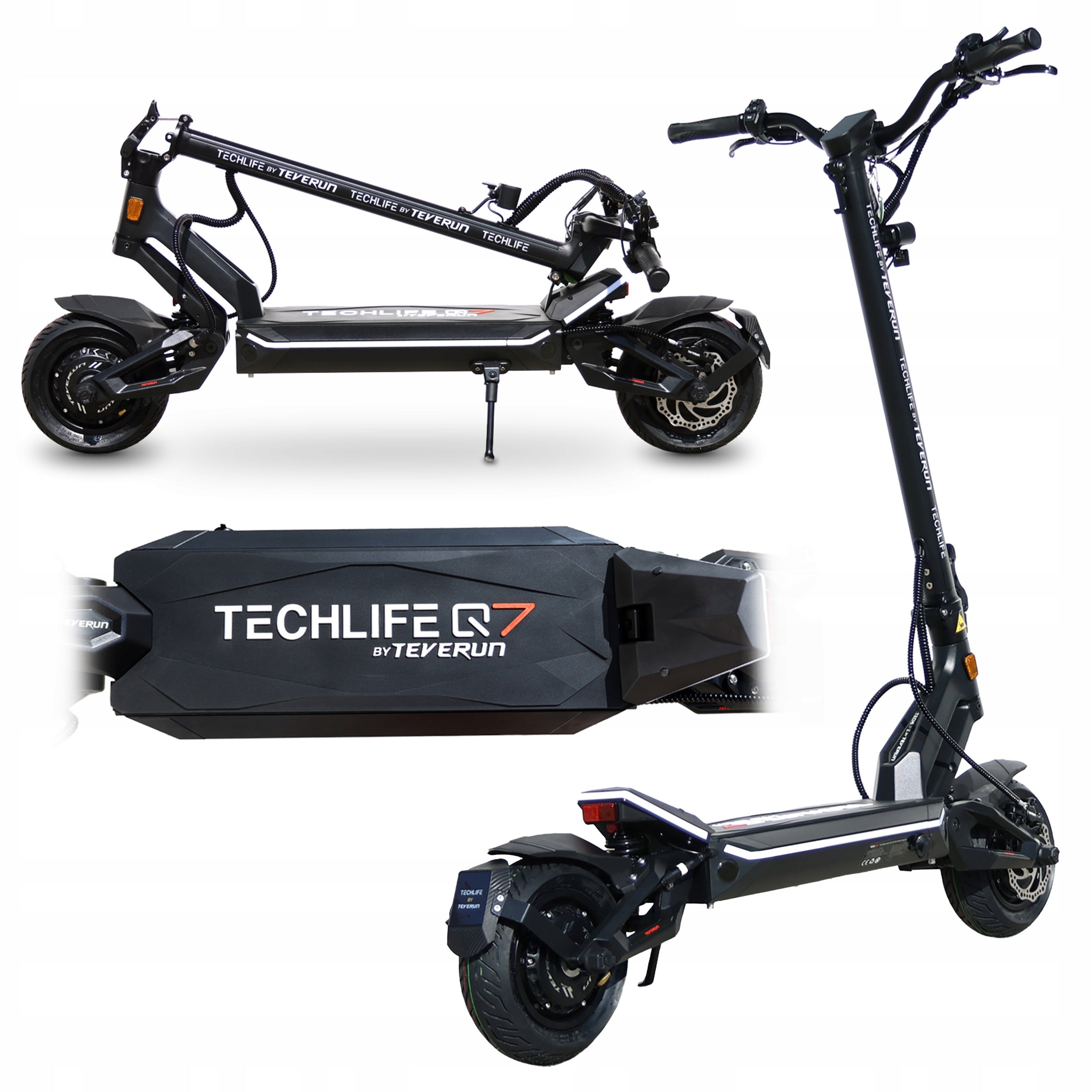 SCOOTER ELECTRIC BATTERY SAMSUNG TECHLIFE Q7 V2 2X1500W PLUMBING
