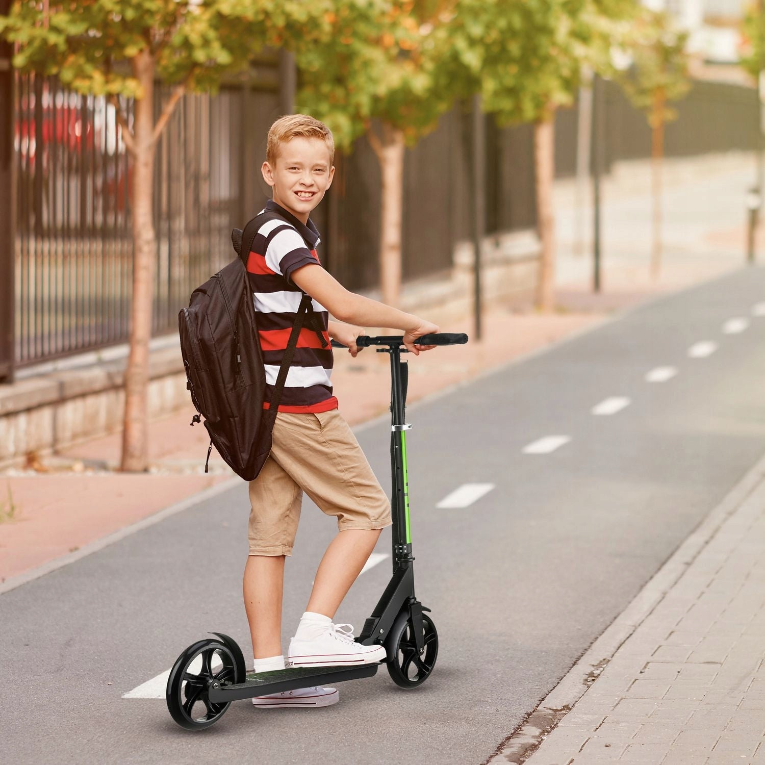 SCOOTER FOR CHILDREN URBAN FOLDING ALUMINUM IN THE STYLE OF MINECRAFT XRIDE Frame aluminum