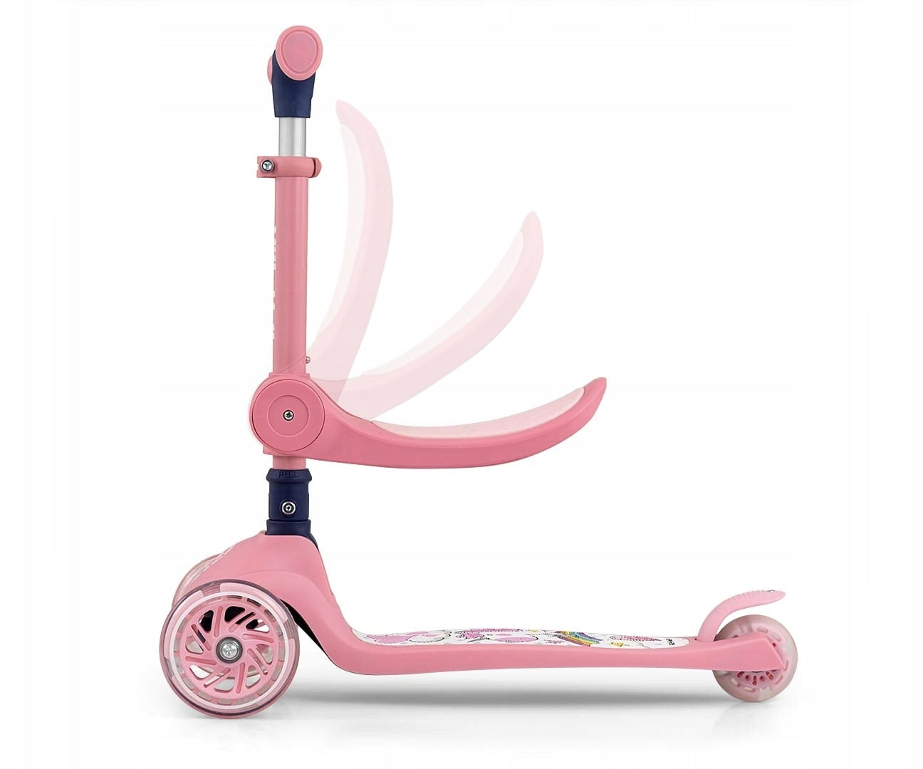 SCOOTER FUZZY CLASSIC PINK BALANCING LED ADJUSTMENT 2IN1 Manufacturer code 5901761129816