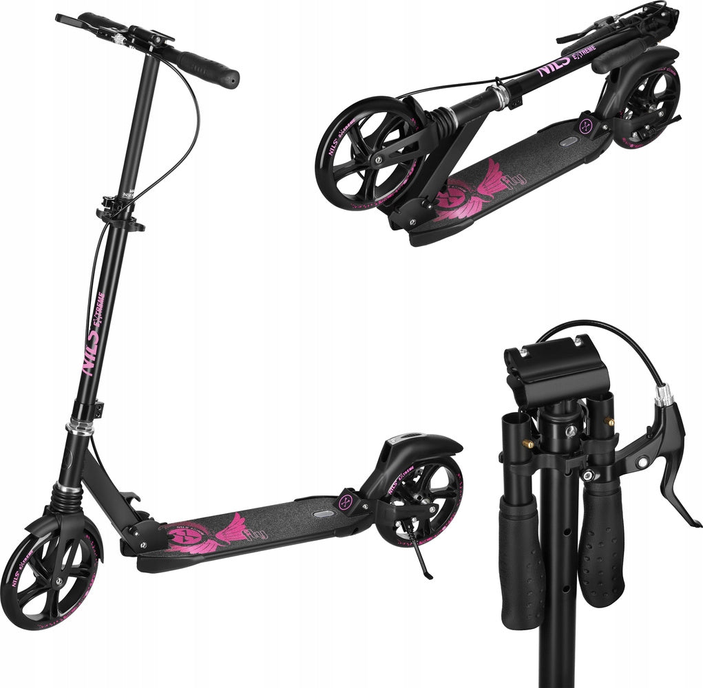 SCOOTER WITH BRAKE ABEC-11 NILS FLY WHEELS 200MM
