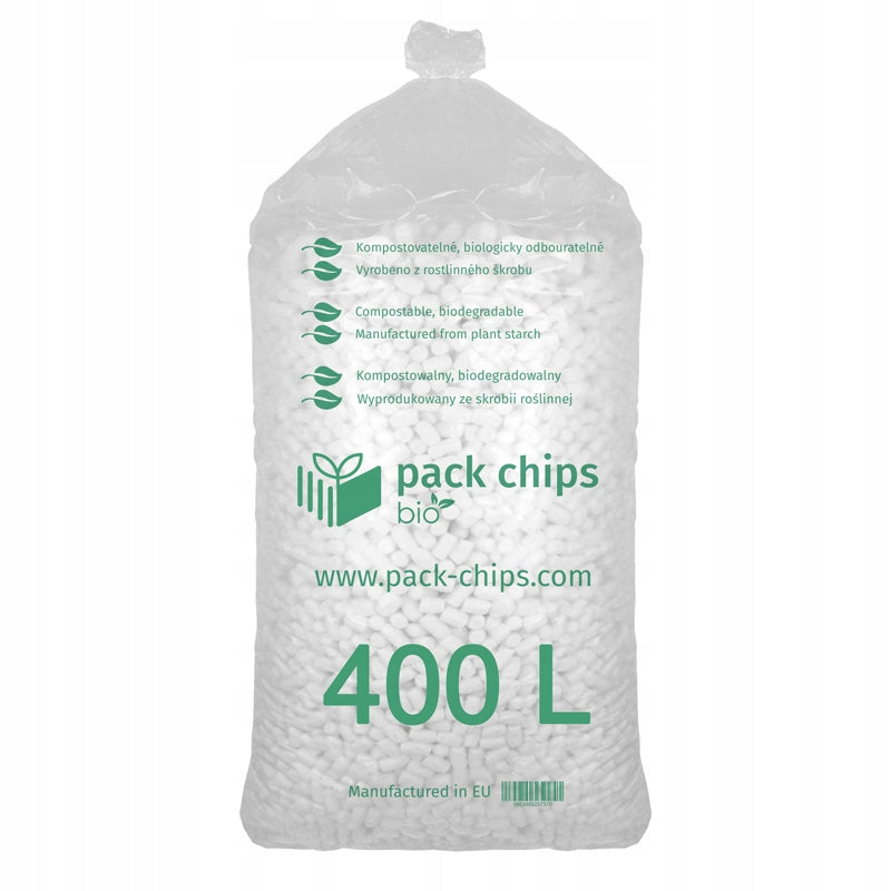 SCRAPER 400 L ECOLOGICAL FILLER FOR PACKAGES