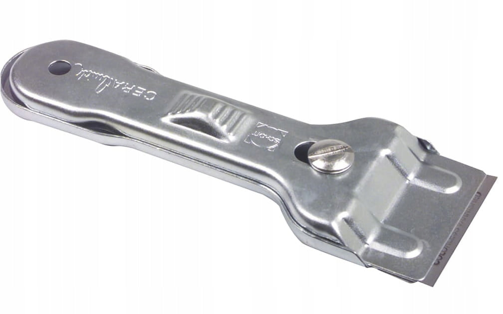 SCRAPER FOR CERAMIC GLASS INDUCTION HOB