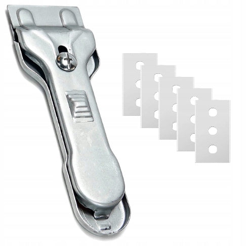 SCRAPER FOR CLEANING COOKERS CERAMIC HOB INDUCTION GLASS 6 BLADES Manufacturer code Allegro LONG839